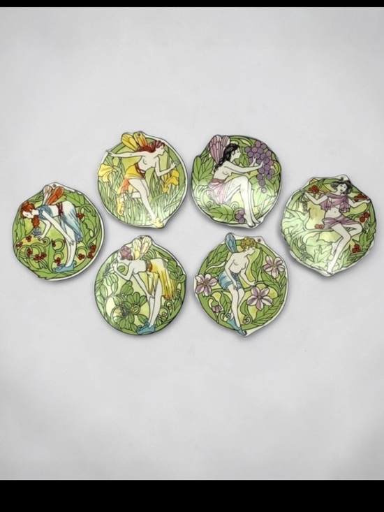 Other - Ceramic Fairy Ornaments six total